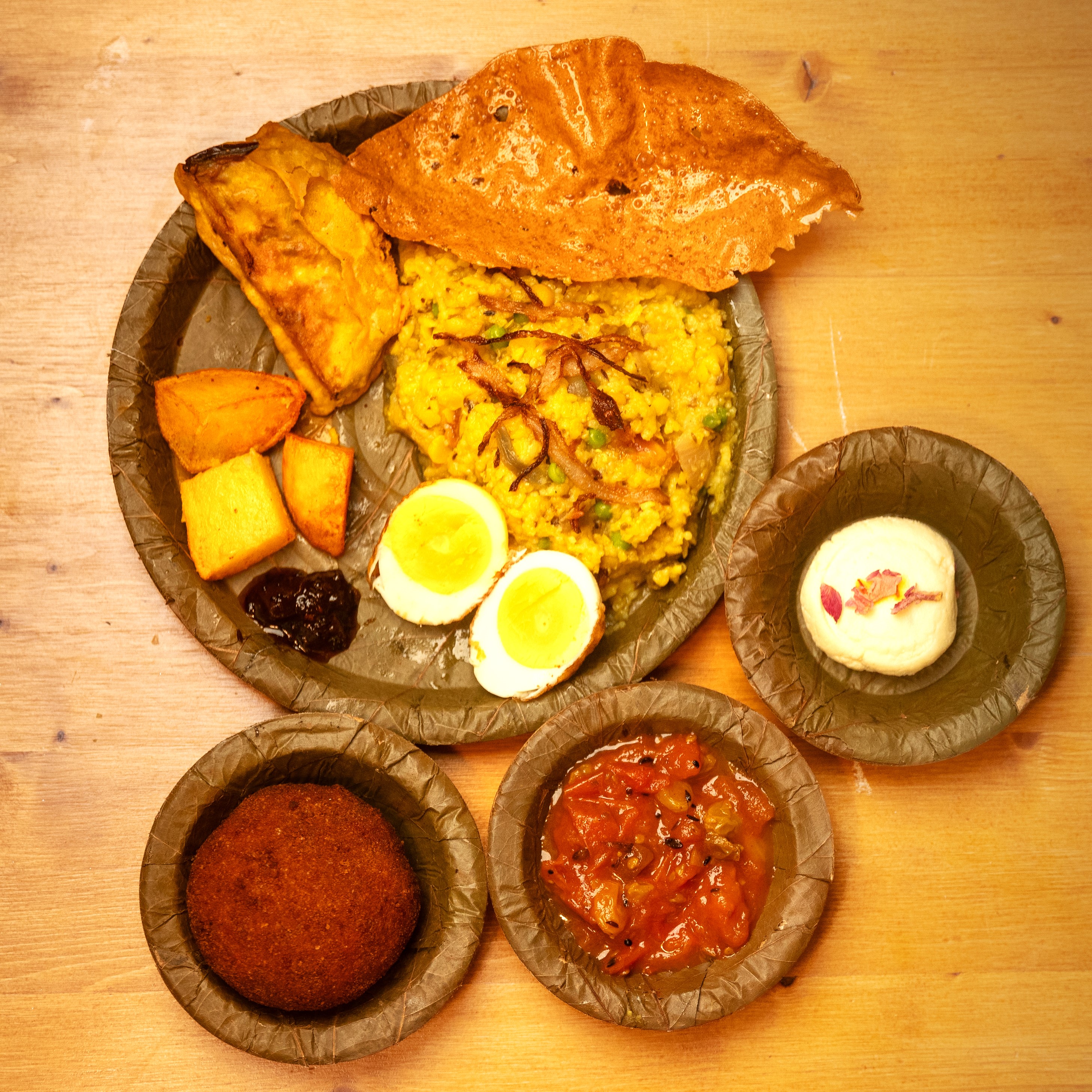 Special Bengali Meal for Durga Pujo