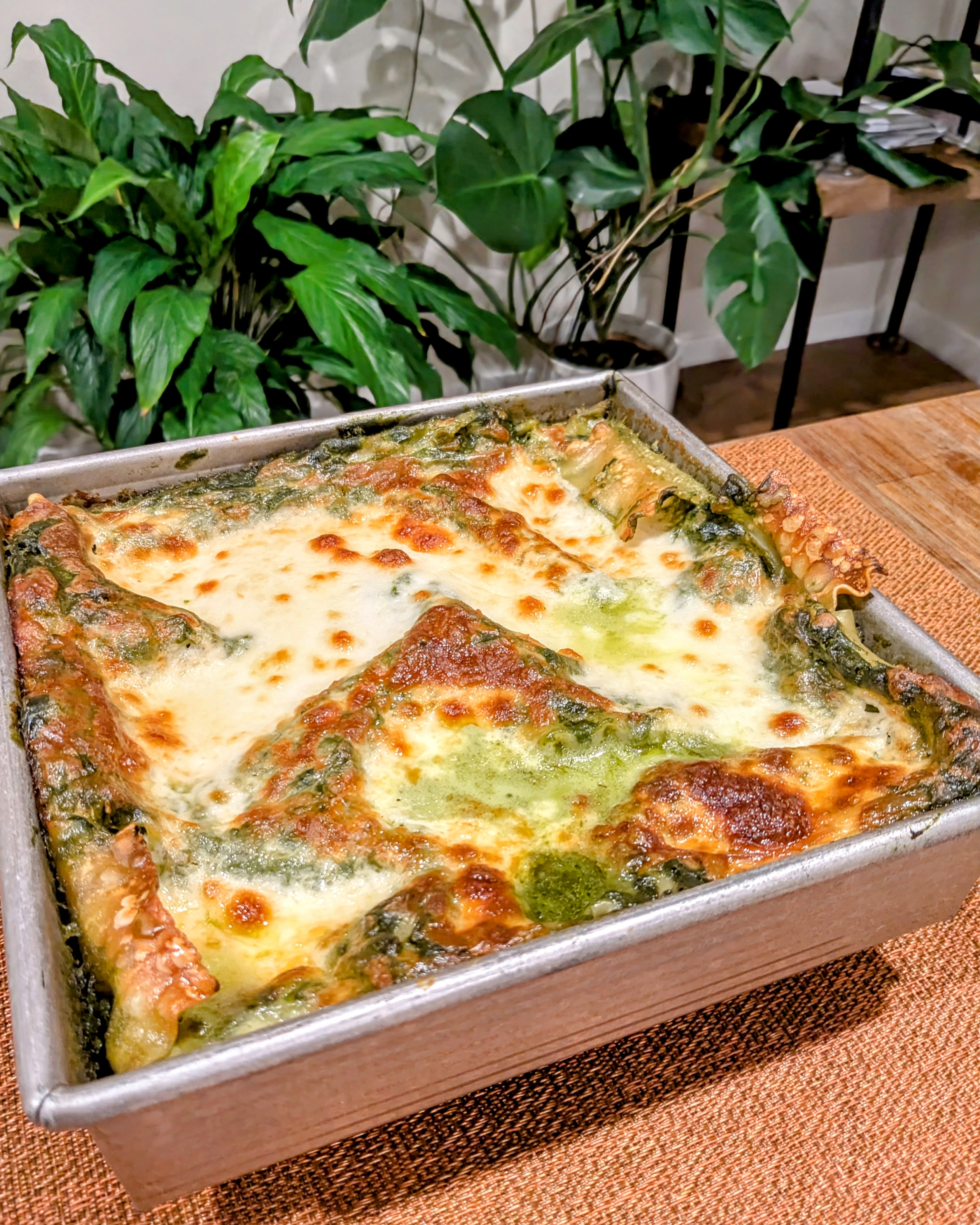 Special Saag Paneer Lasagna
