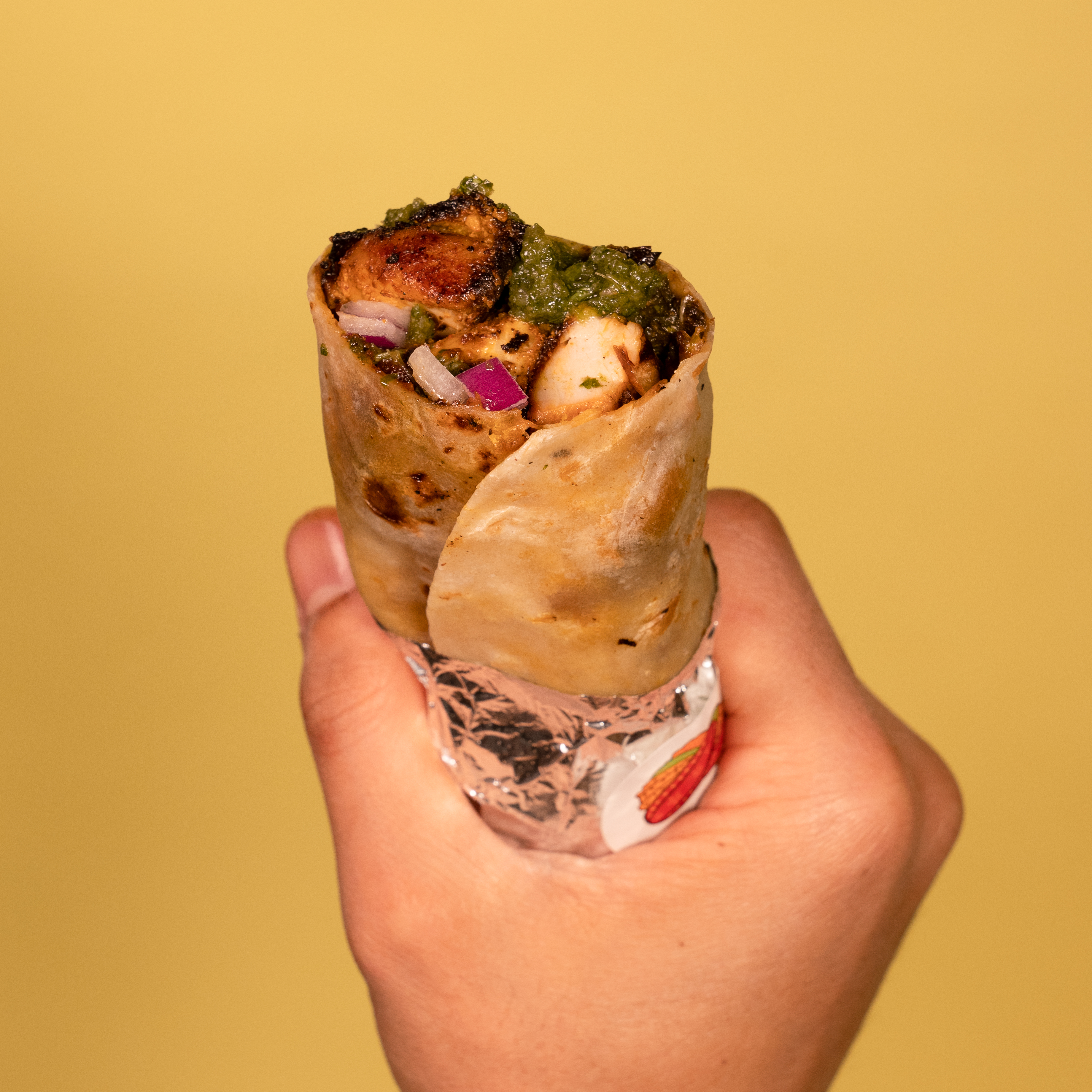 Kathi Roll Chicken Tikka (M)