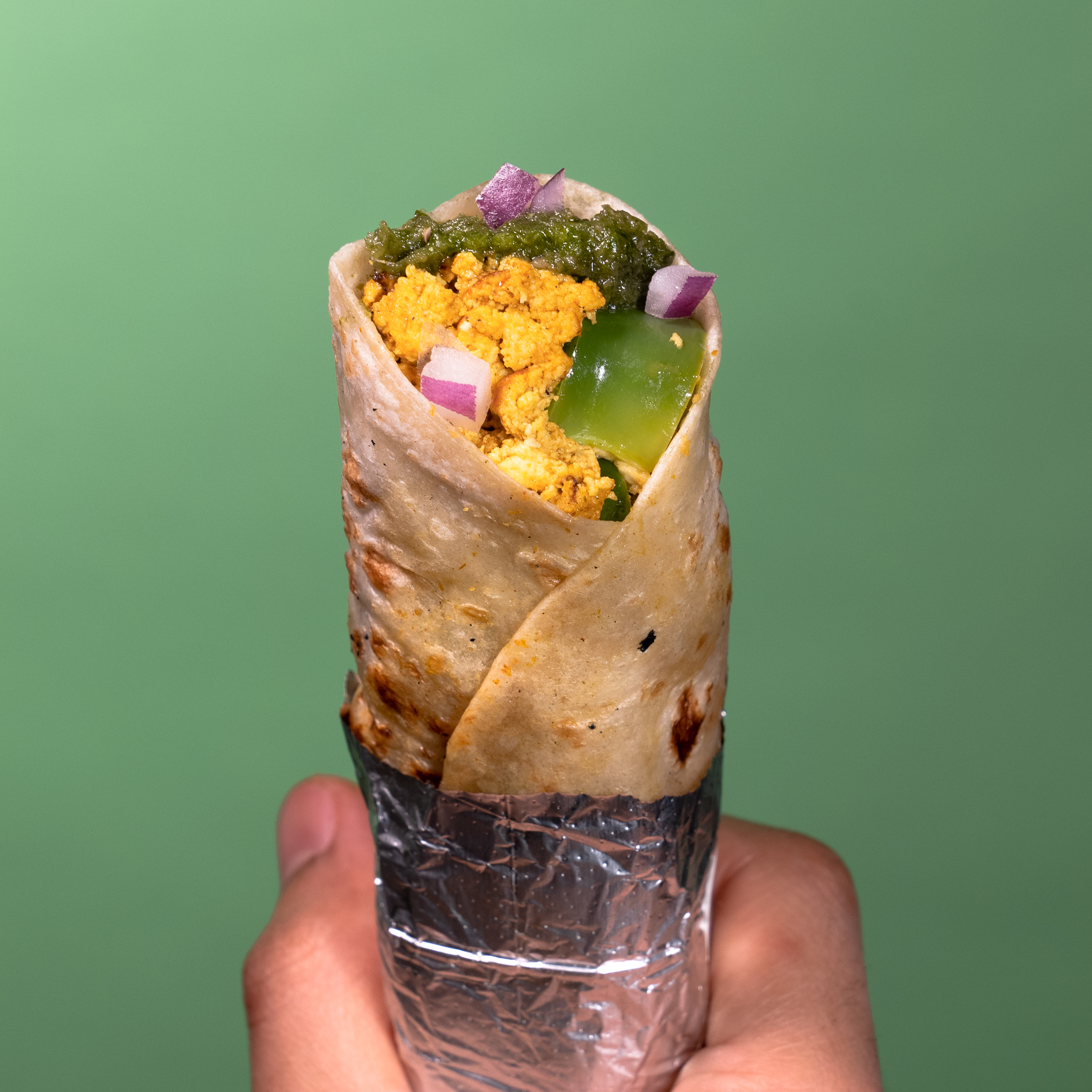 Kathi Roll Paneer Bhurji (M)