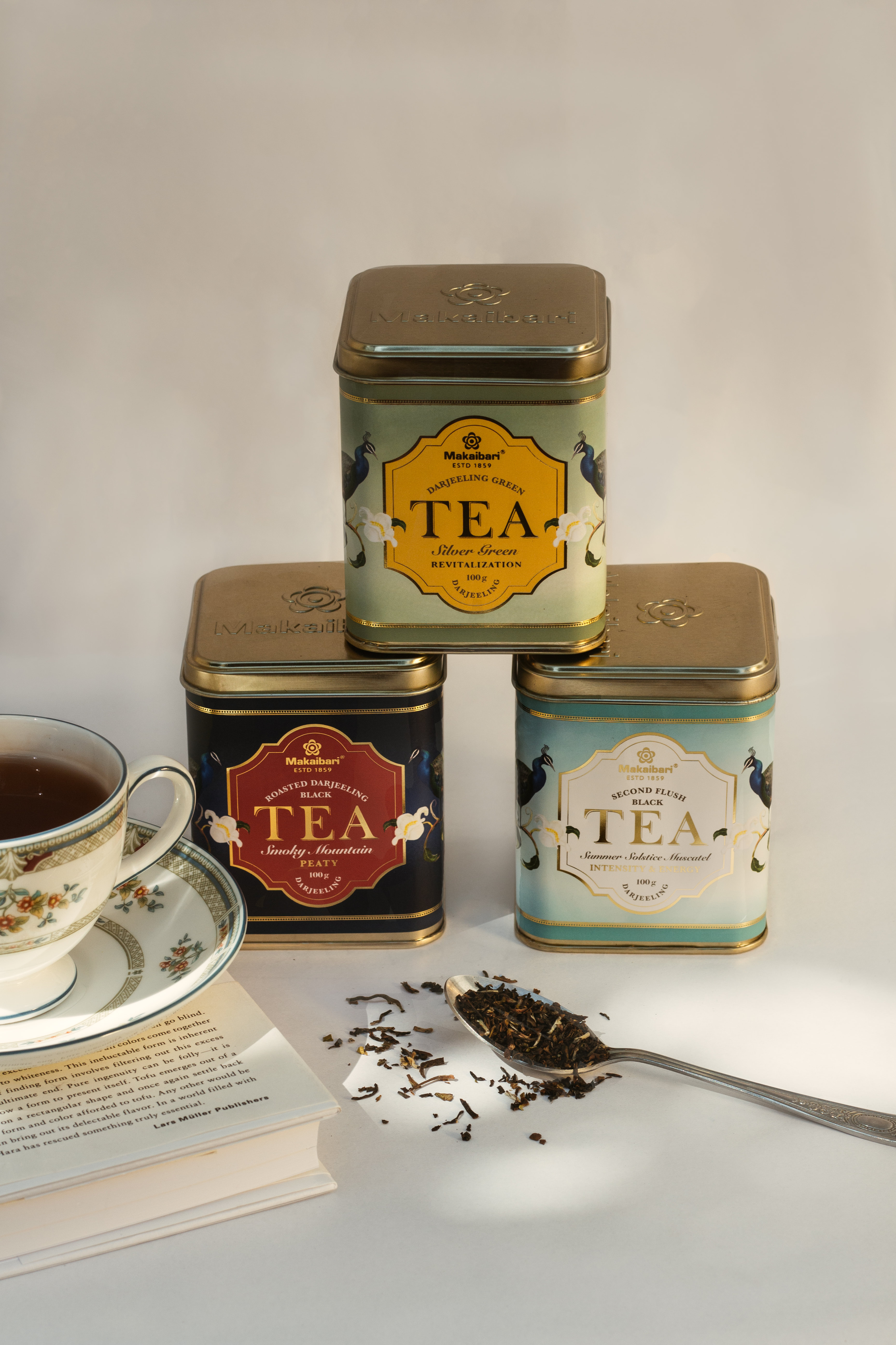 Makaibari Darjeeling Organic Tea (100g / 3.5oz // 30-40 cups)